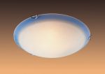 170-Sonex Потолочный светильник Tessuto, 1 лампа, белый, синяя декоративная полоса
