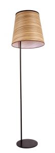 1355-1F Favourite Торшер Zebrano, 1 лампа, черный, дерево