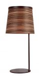 1356-1T Favourite Настольная лампа Zebrano, 1 лампа, черный, дерево