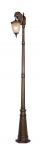 1336-1F Favourite Уличный светильник столб, Guards, 1 лампа, окрашенная бронза, бежевый матовый