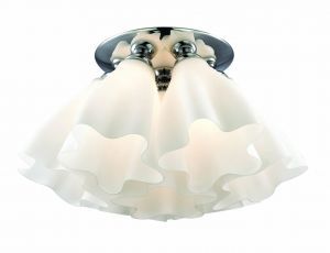 1312-7U Favourite Люстра потолочная Waves, 7 ламп, белый, хром
