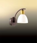 2624/1W Odeon Light Бра TANAIS, 1 лампа, белый, золотой, коричневый