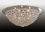2751/5C Odeon Light Люстра потолочная Lotte, хром, кристаллы из прозрачного хрусталя 5 ламп