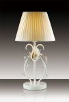2686/1T Odeon light Настольная лампа Padma, 1 лампа, белый, керамика, ткань 