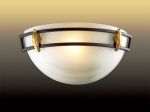 2664/1W Odeon Light Потолочная люстра Osorno, коричневый, золото, матовый, 1 лампа