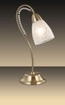 2541/1T Odeon Light Настольная лампа Mariot, 1 лампа, бронза, матовый  