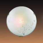 118-Sonex Настенно-потолочный светильник Kusta, 1 лампа, металл, стекло