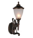 1334-1W Favourite Светильник уличный, бра Guards, 1 лампа, коричневый, белый