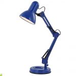 24883-Globo Настольная лампа, 1 плафон, синий 