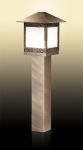 2644/1A Odeon Light Светильник уличный столб Novara, 1 лампа, коричневый, белый 