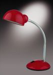 2081/1T Odeon Light Настольная лампа Kiva, 1 лампа, хром, красный