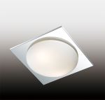 2761/2C Odeon Light Потолочный светильник влагозащищенный Brido, 2 лампы, хром, белый матовый