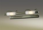 2035/2W Odeon Light Подсветка для картин Wiron, 2 лампы, бронза, белое матовое стекло