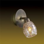 2166/1W Odeon Light Бра-спот Glosse, 1 лампа, бронза, мозаика