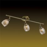 2166/3W Odeon Light Настенно-потолочный светильник Glosse, 3 лампы, бронза, мозаика