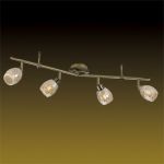 2166/4W Odeon Light Настенно-потолочный светильник Glosse, 4 лампы, бронза, мозаика