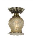 1386-1U Favourite Светильник потолочный Parma, 1 плафон, античная бронза, шампань